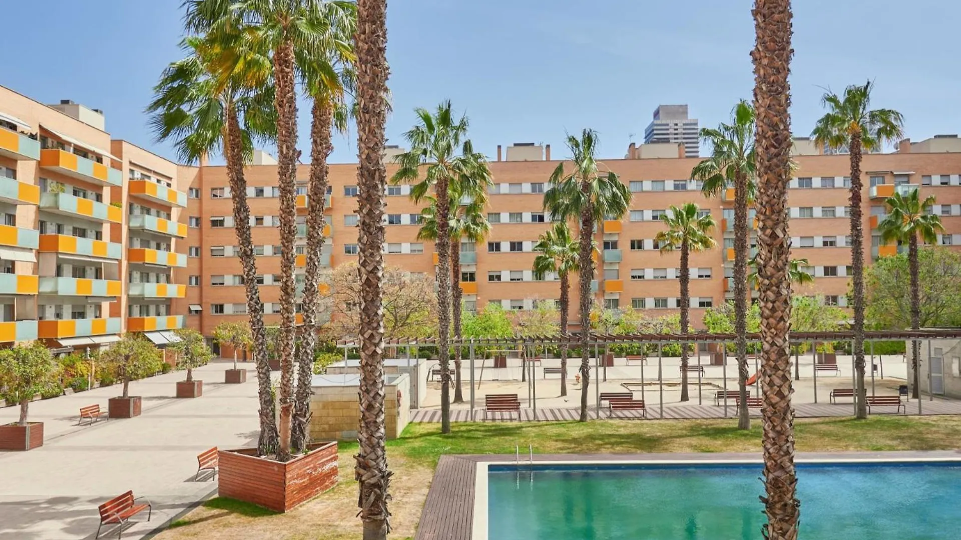 Vila Olimpica Pool Suites Barcelona Apartment